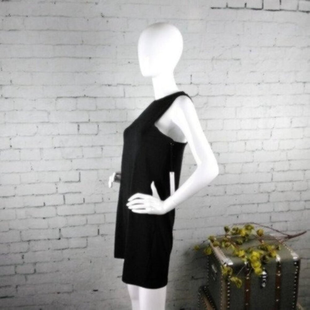 Susana Monaco Sleeveless Swing Dress In Black Medium - Picture 2 of 6